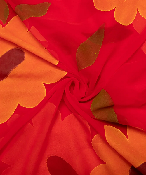 Printed Georgette Textile Supplier